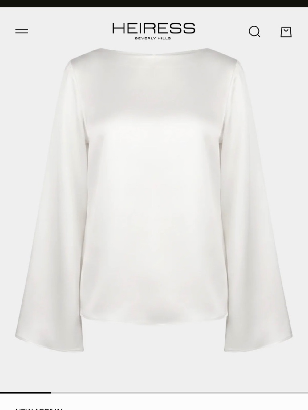 Heiress Beverly Hills Long Sleeve Blouse